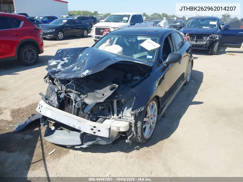 JTHBK262962014207 2006 Lexus Is 250