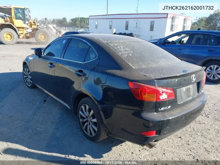 JTHCK262162001732 2006 Lexus Is 250