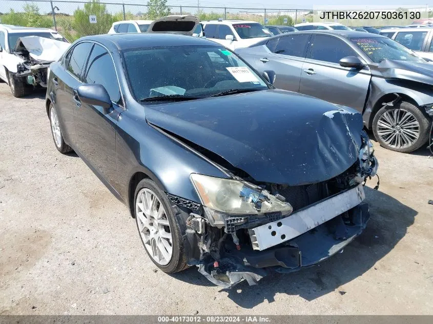 JTHBK262075036130 2007 Lexus Is 250