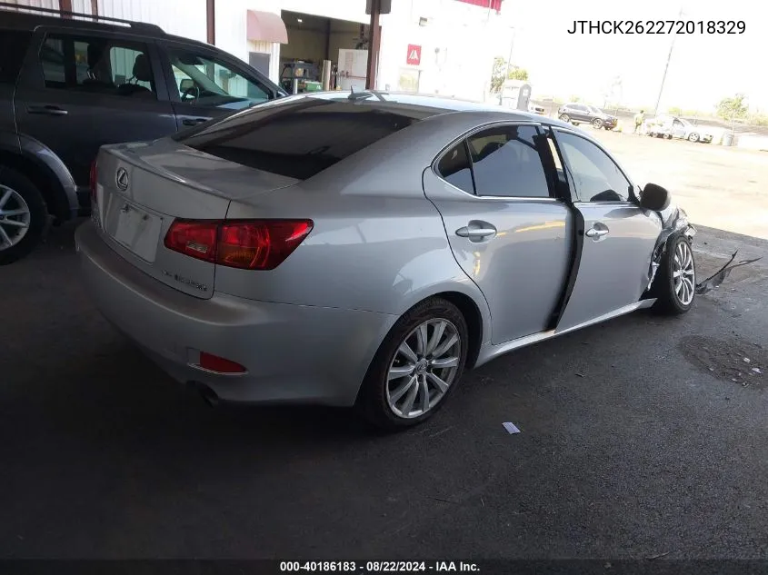 JTHCK262272018329 2007 Lexus Is 250