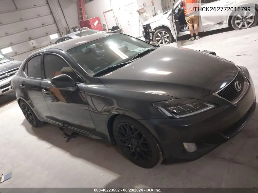 JTHCK262772016799 2007 Lexus Is 250