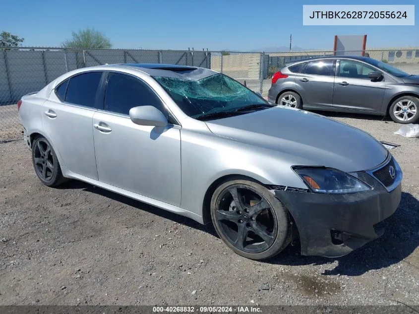 2007 Lexus Is 250 VIN: JTHBK262872055624 Lot: 40268832