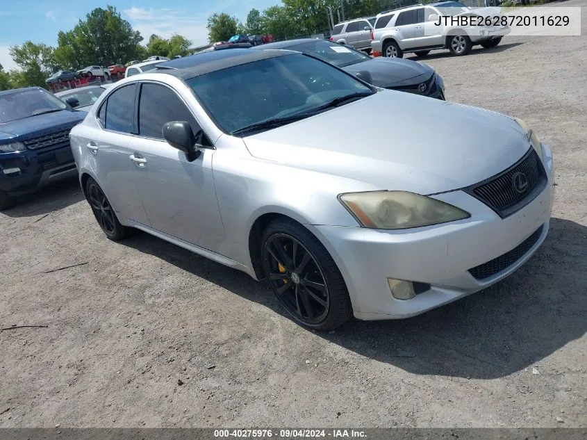 JTHBE262872011629 2007 Lexus Is 350