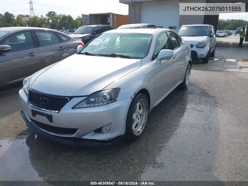 JTHCK262075011555 2007 Lexus Is 250