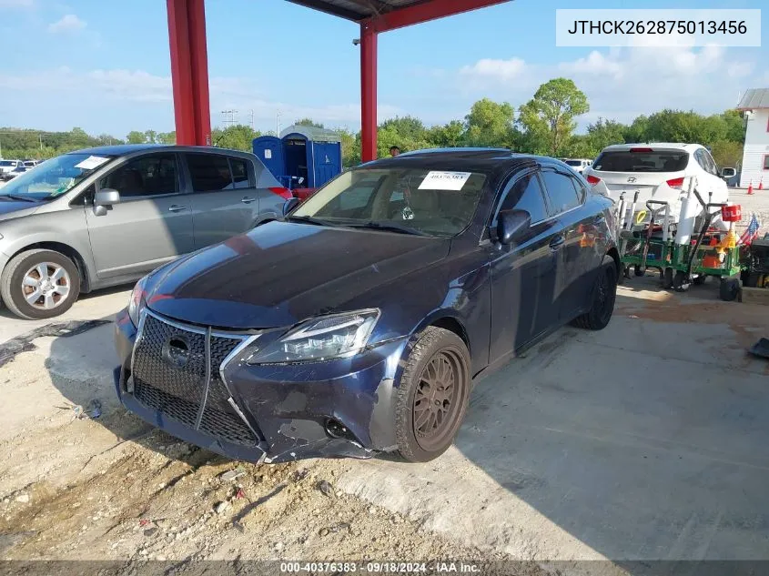 2007 Lexus Is 250 250 VIN: JTHCK262875013456 Lot: 40376383