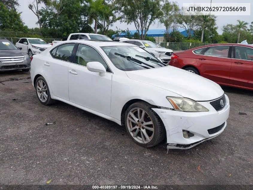 JTHBK262972056698 2007 Lexus Is 250