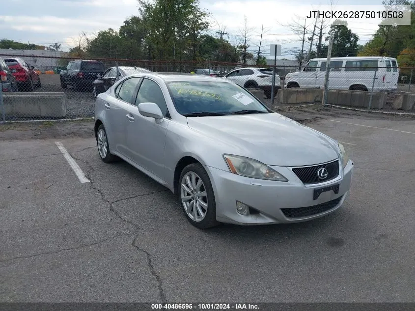 JTHCK262875010508 2007 Lexus Is 250