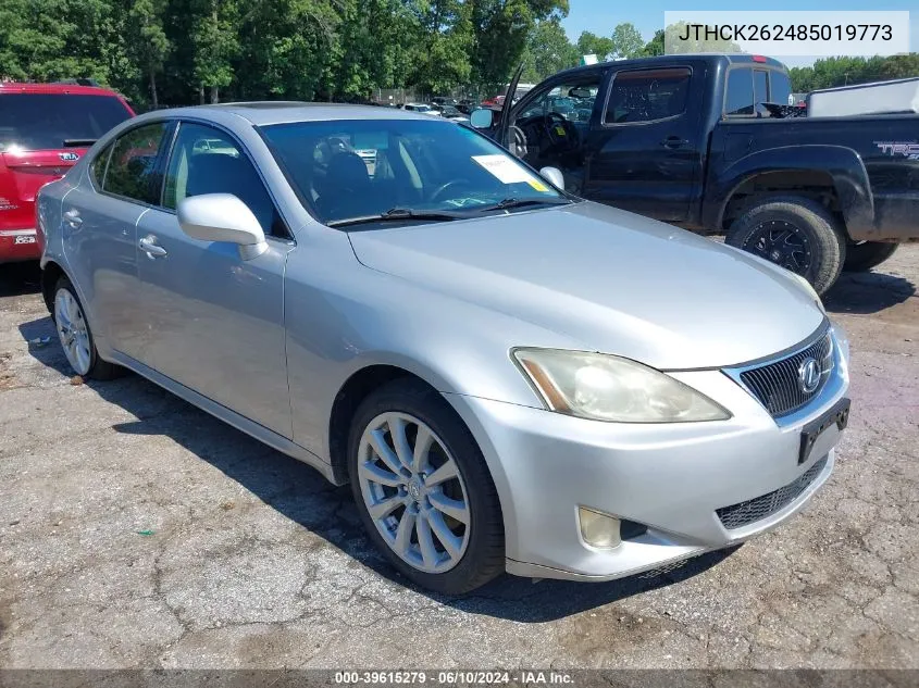 JTHCK262485019773 2008 Lexus Is 250