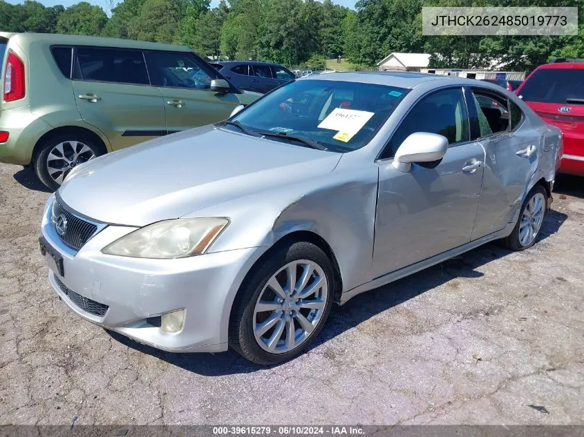 JTHCK262485019773 2008 Lexus Is 250