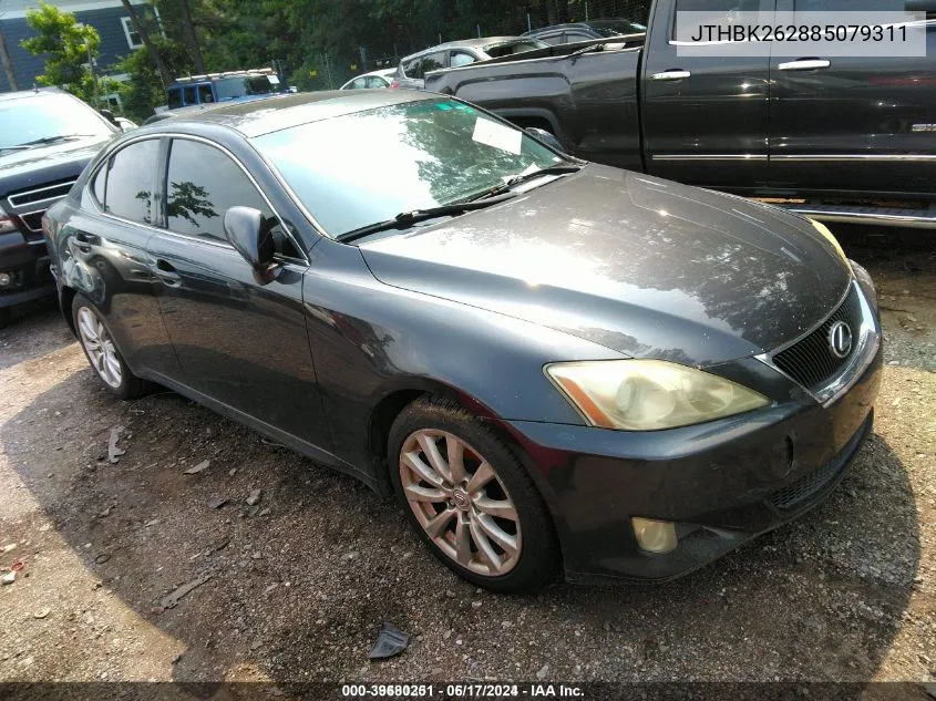 2008 Lexus Is 250 VIN: JTHBK262885079311 Lot: 39680251