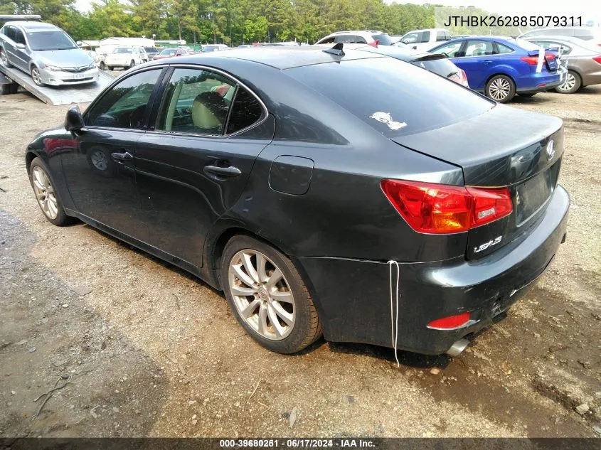 JTHBK262885079311 2008 Lexus Is 250