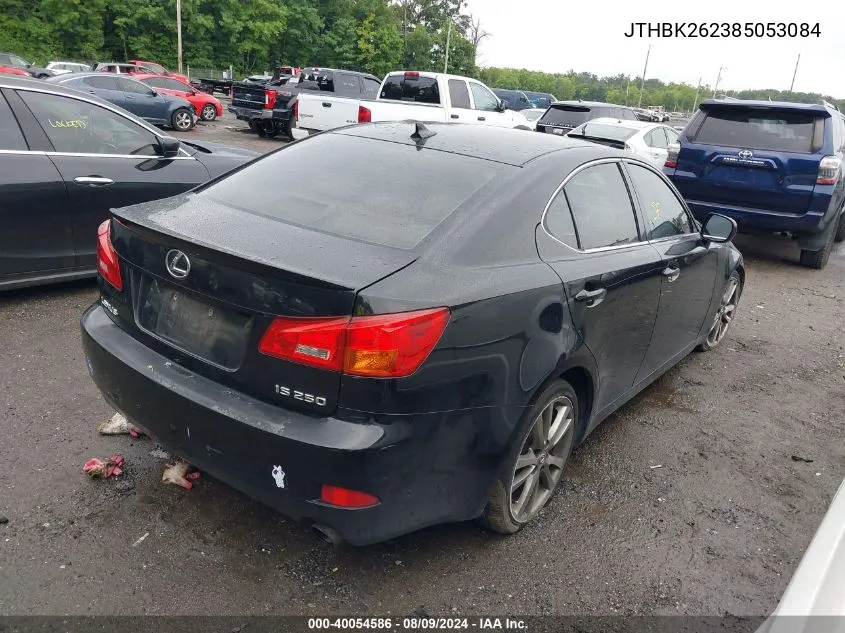 JTHBK262385053084 2008 Lexus Is 250