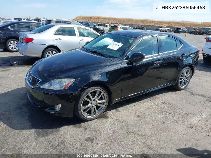 JTHBK262385056468 2008 Lexus Is 250