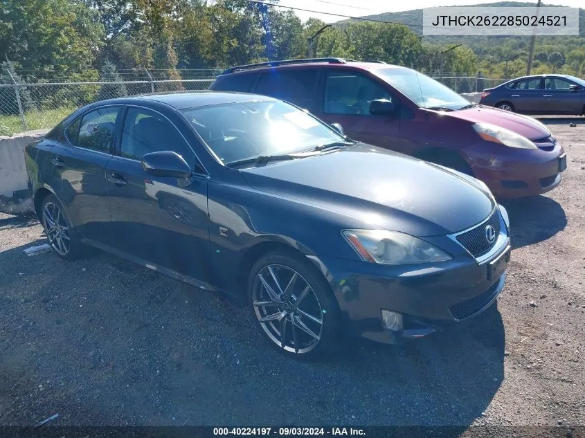 2008 Lexus Is 250 VIN: JTHCK262285024521 Lot: 40224197