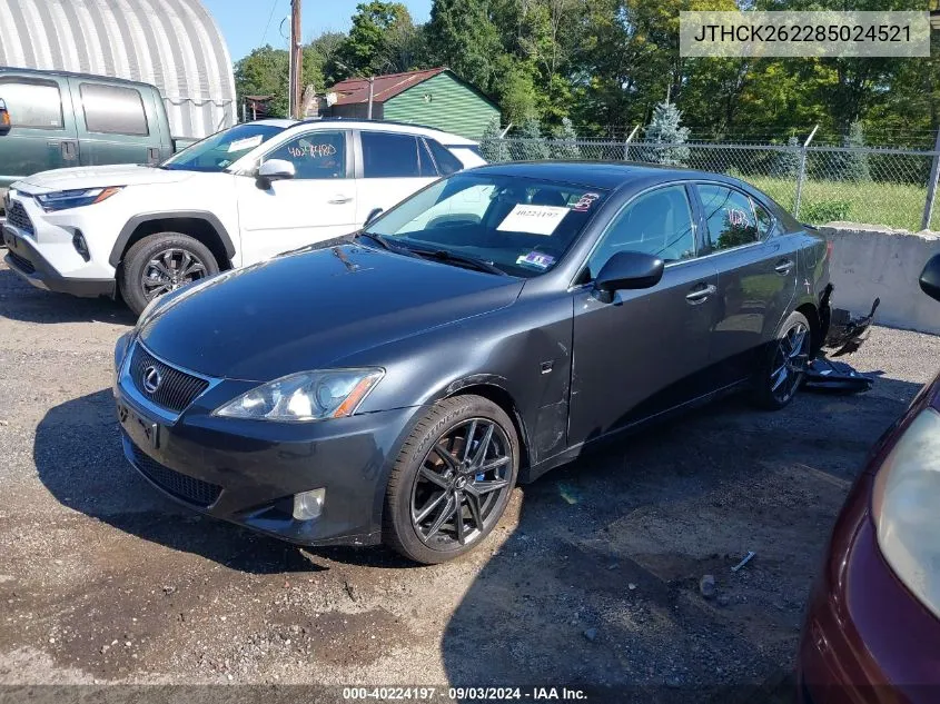 2008 Lexus Is 250 VIN: JTHCK262285024521 Lot: 40224197