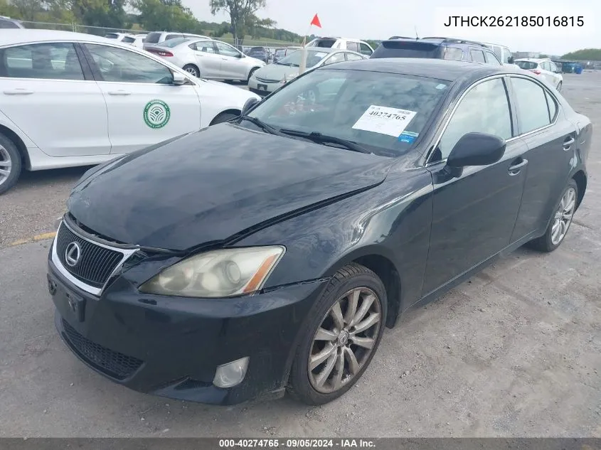 JTHCK262185016815 2008 Lexus Is 250 250