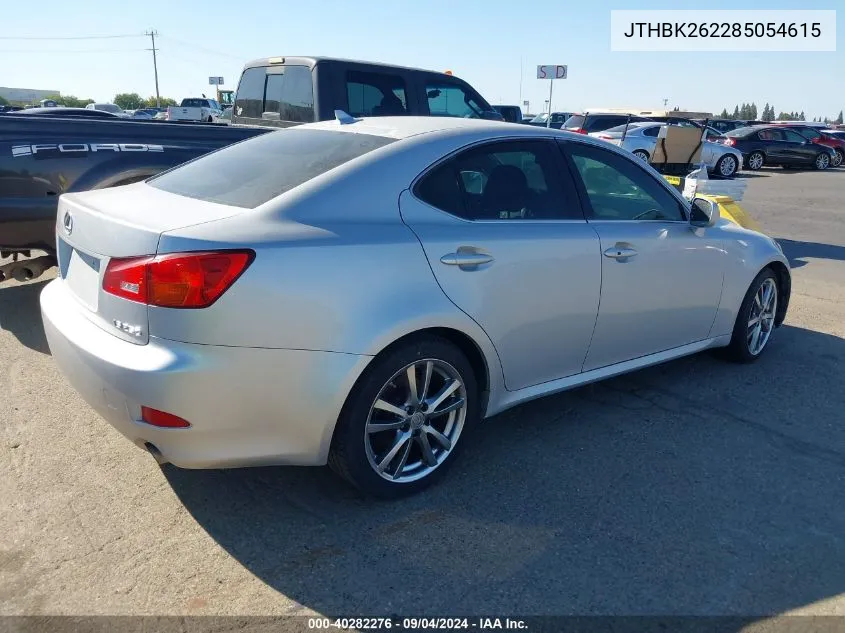 JTHBK262285054615 2008 Lexus Is 250