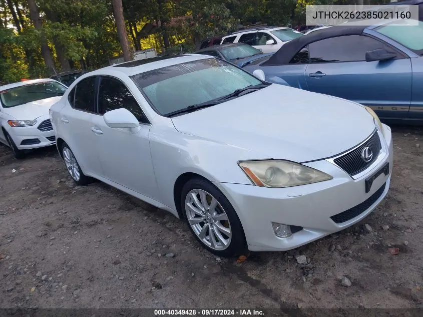 JTHCK262385021160 2008 Lexus Is 250