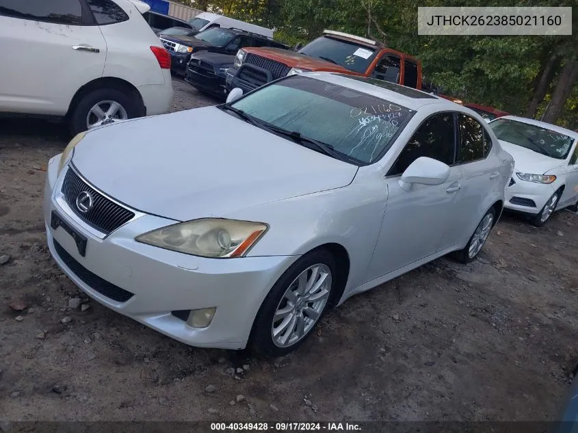 JTHCK262385021160 2008 Lexus Is 250