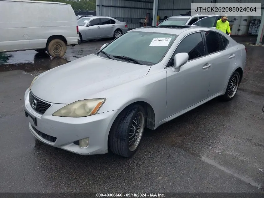 JTHCK262085024064 2008 Lexus Is 250