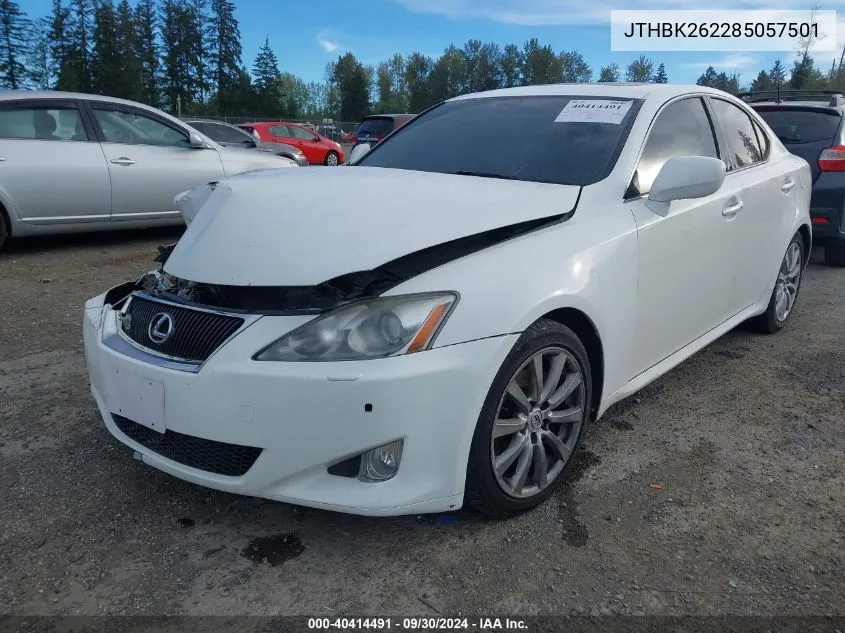 JTHBK262285057501 2008 Lexus Is 250 250