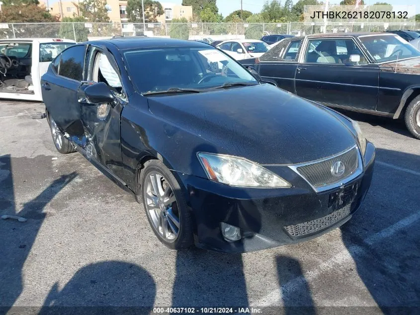 JTHBK262182078132 2008 Lexus Is 250