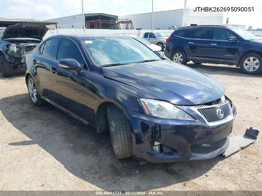 JTHBK262695090051 2009 Lexus Is 250