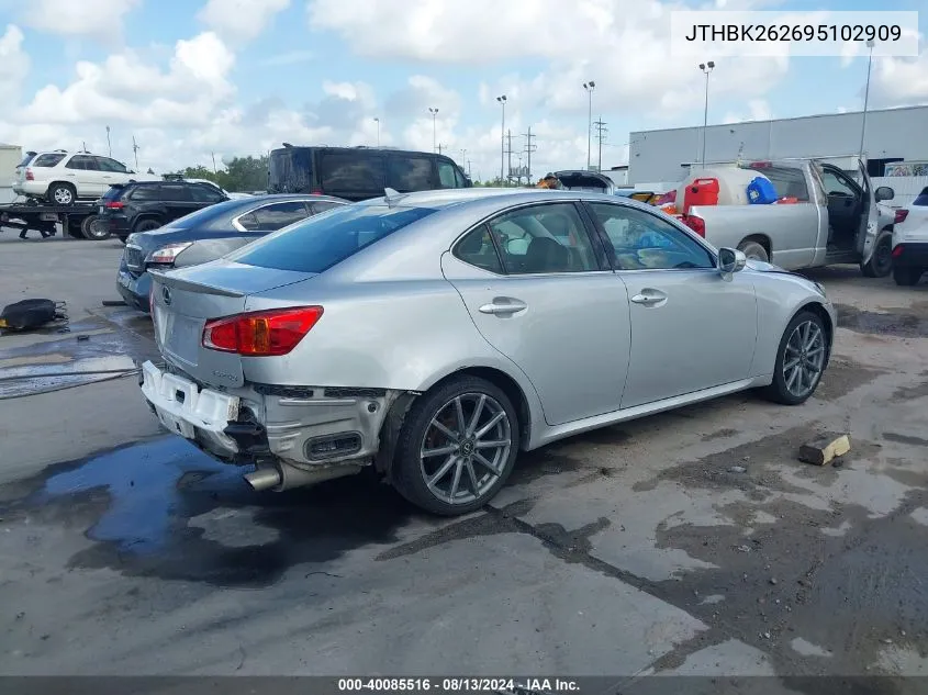 JTHBK262695102909 2009 Lexus Is 250