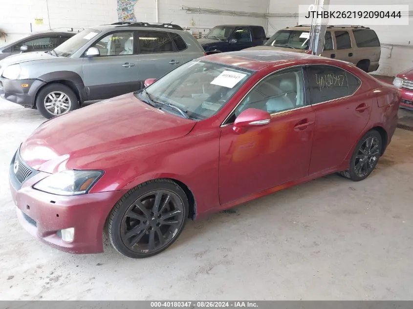 JTHBK262192090444 2009 Lexus Is 250