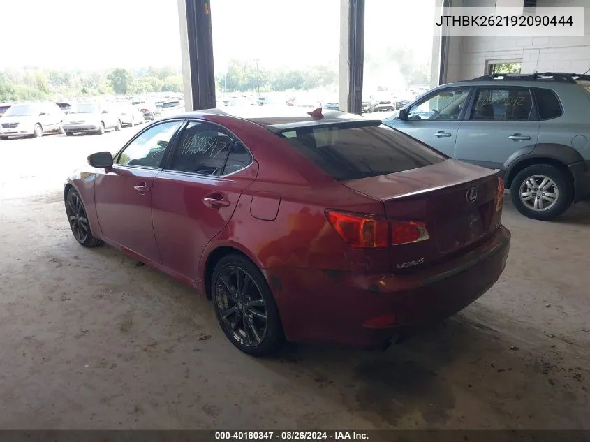 JTHBK262192090444 2009 Lexus Is 250