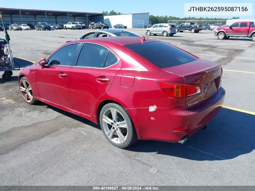 JTHBK262595087156 2009 Lexus Is 250