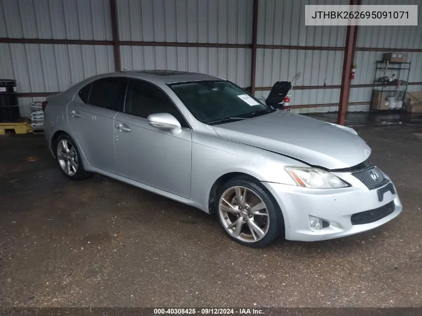 2009 Lexus Is 250 VIN: JTHBK262695091071 Lot: 40308425