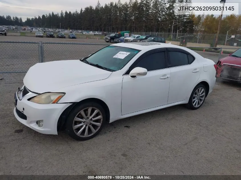 JTHCK262095031145 2009 Lexus Is 250