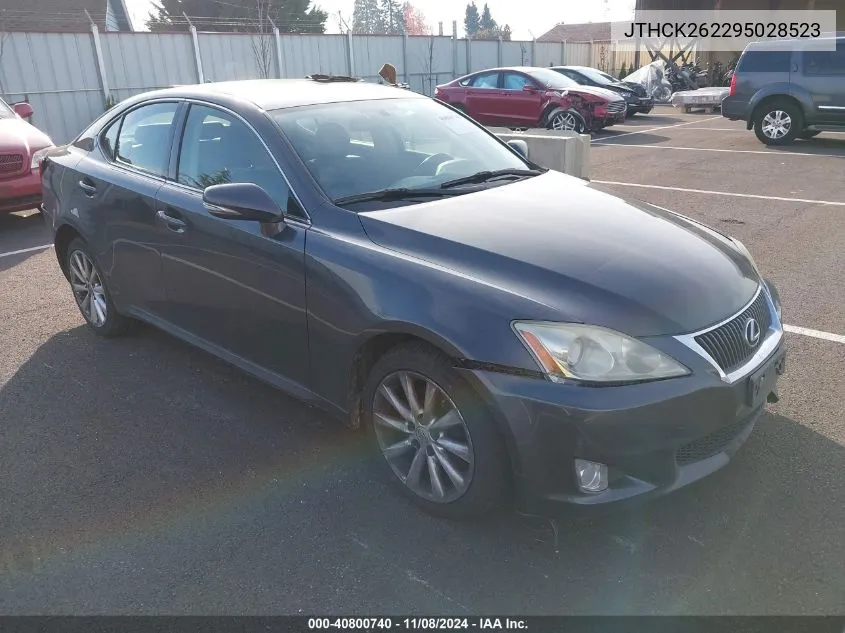 2009 Lexus Is 250 VIN: JTHCK262295028523 Lot: 40800740