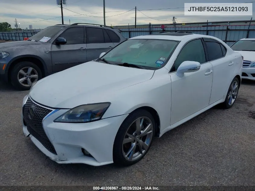 JTHBF5C25A5121093 2010 Lexus Is 250