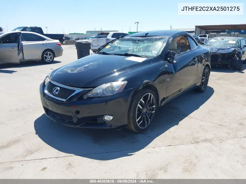 JTHFE2C2XA2501275 2010 Lexus Is 350C