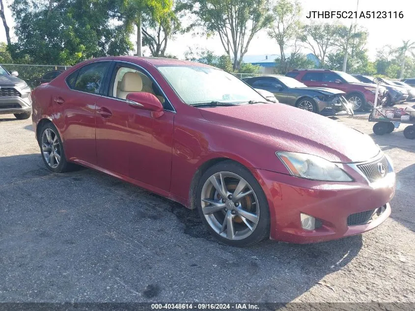 JTHBF5C21A5123116 2010 Lexus Is 250 250