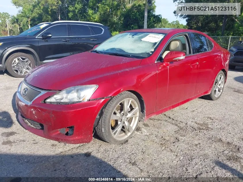 JTHBF5C21A5123116 2010 Lexus Is 250 250