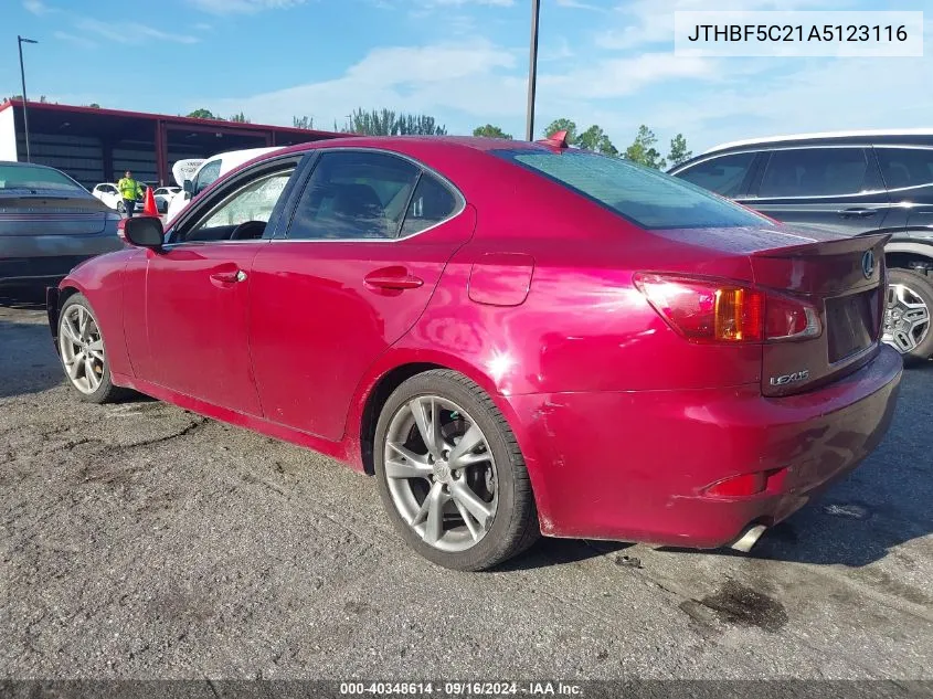 JTHBF5C21A5123116 2010 Lexus Is 250 250