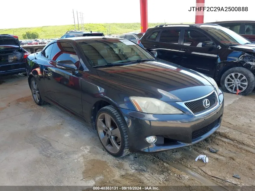 JTHFF2C29A2500888 2010 Lexus Is 250C