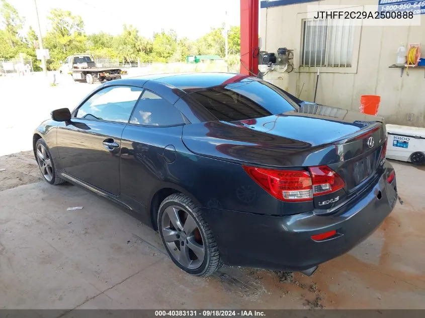 JTHFF2C29A2500888 2010 Lexus Is 250C