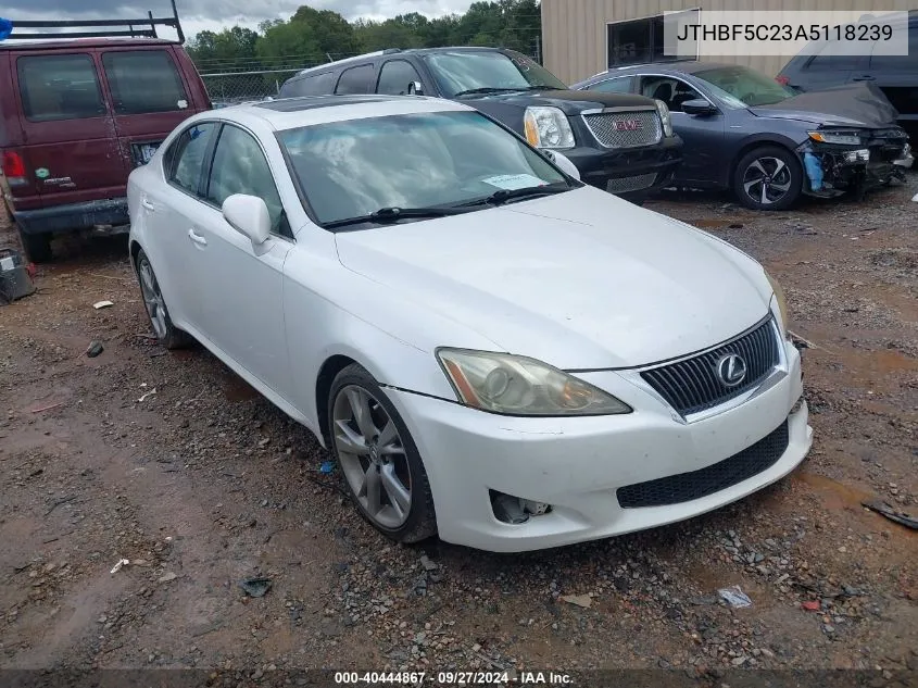 JTHBF5C23A5118239 2010 Lexus Is 250