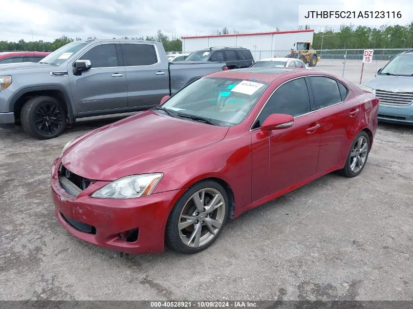 JTHBF5C21A5123116 2010 Lexus Is 250