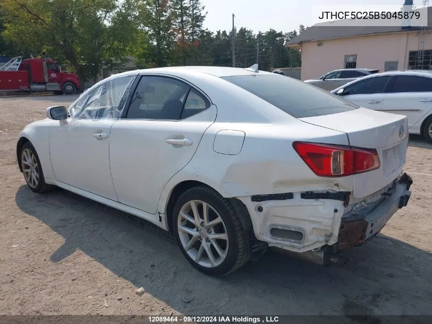 2011 Lexus Is 250 VIN: JTHCF5C25B5045879 Lot: 12089464