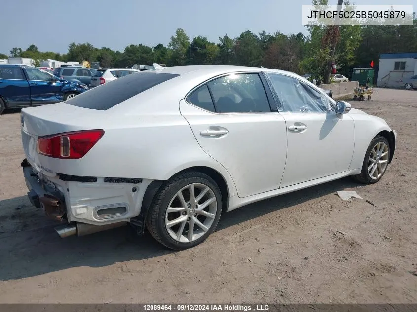 JTHCF5C25B5045879 2011 Lexus Is 250