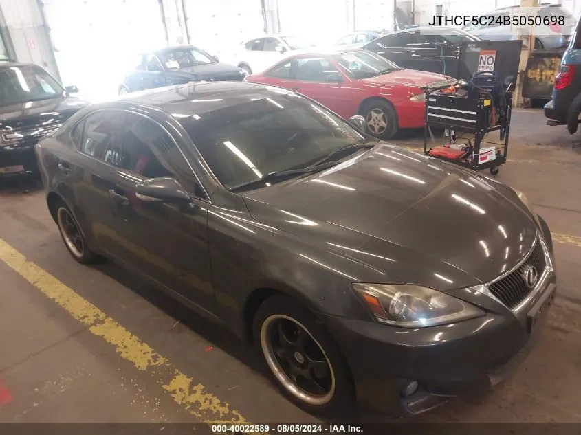 JTHCF5C24B5050698 2011 Lexus Is 250