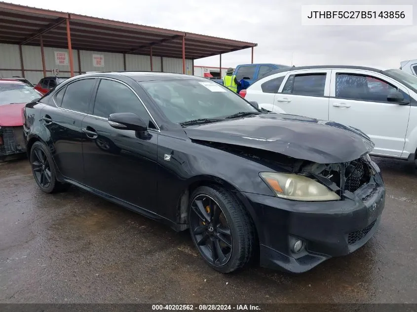 JTHBF5C27B5143856 2011 Lexus Is 250