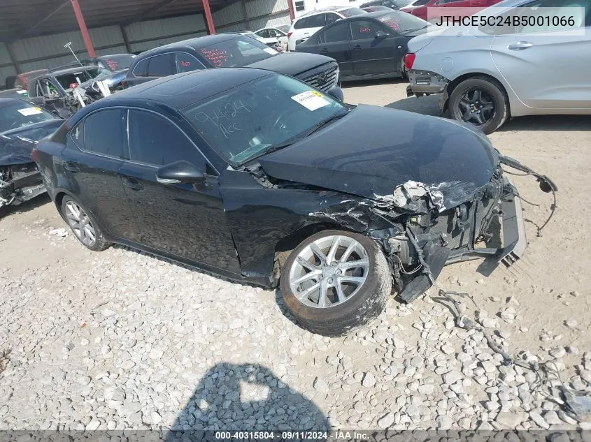 JTHCE5C24B5001066 2011 Lexus Is 350