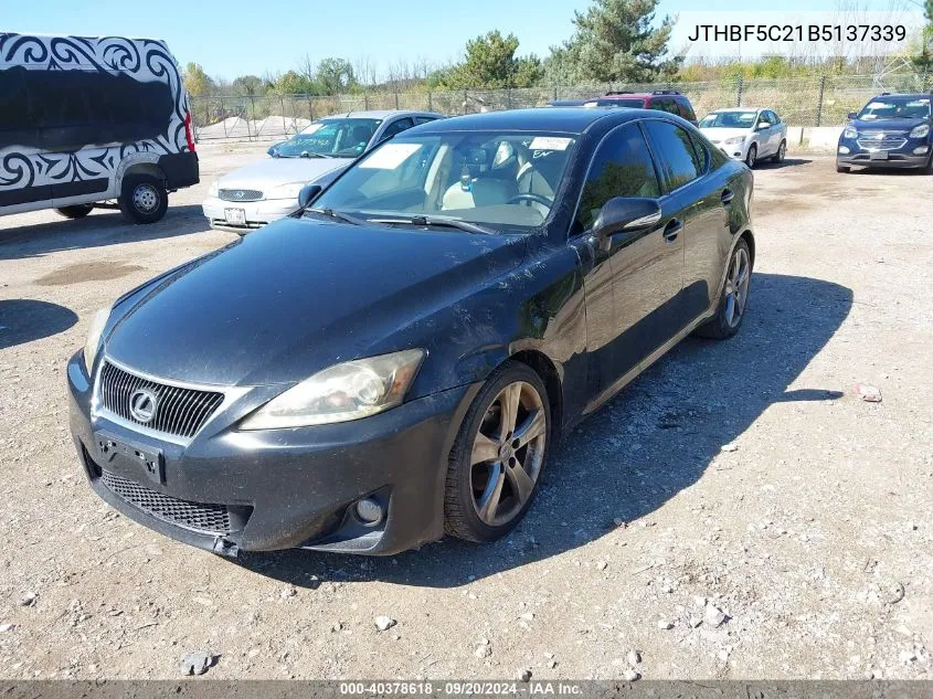 JTHBF5C21B5137339 2011 Lexus Is 250