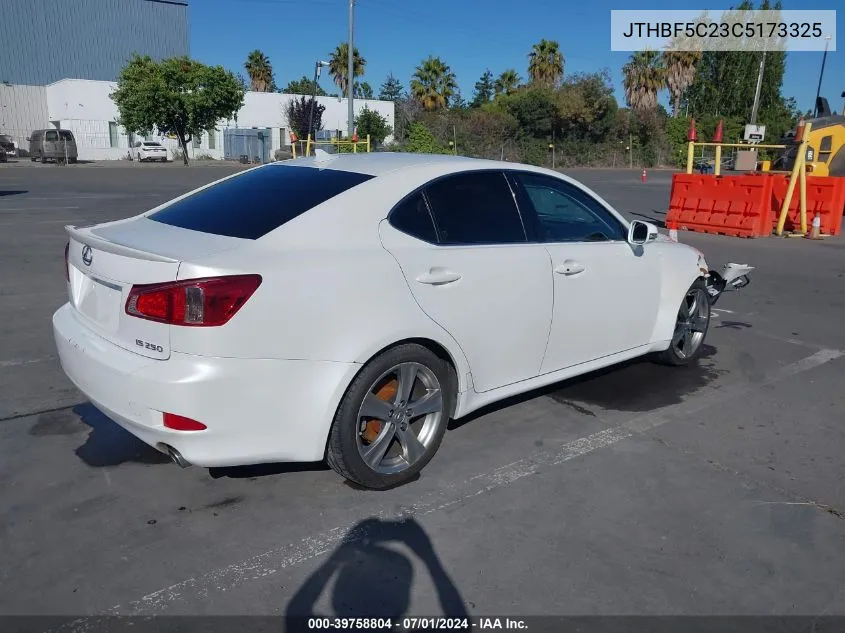 JTHBF5C23C5173325 2012 Lexus Is 250